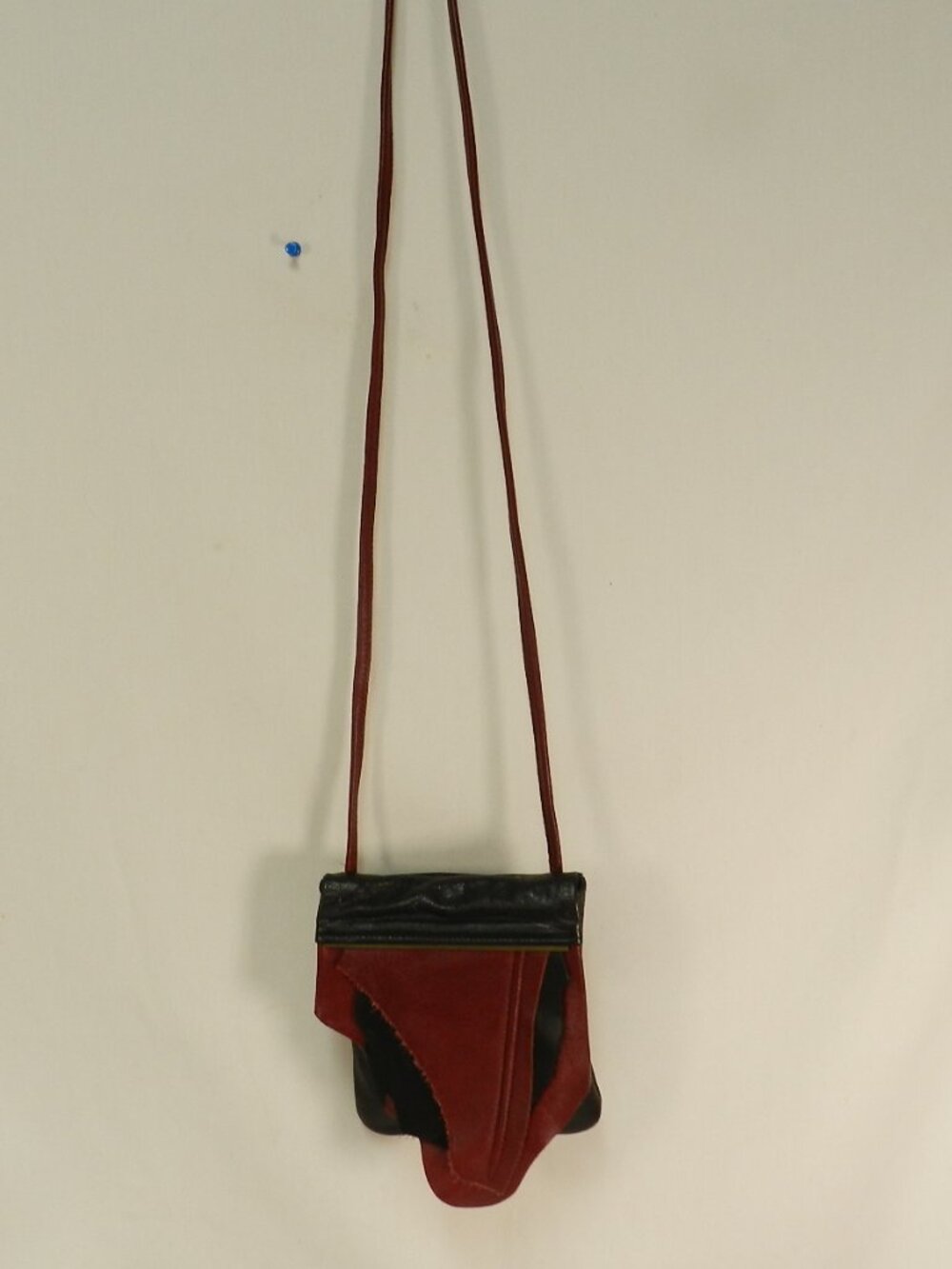 Ann Ringness Vintage Handmade Patchwork small crossbody bag purse back pocket - Picture 3 of 11